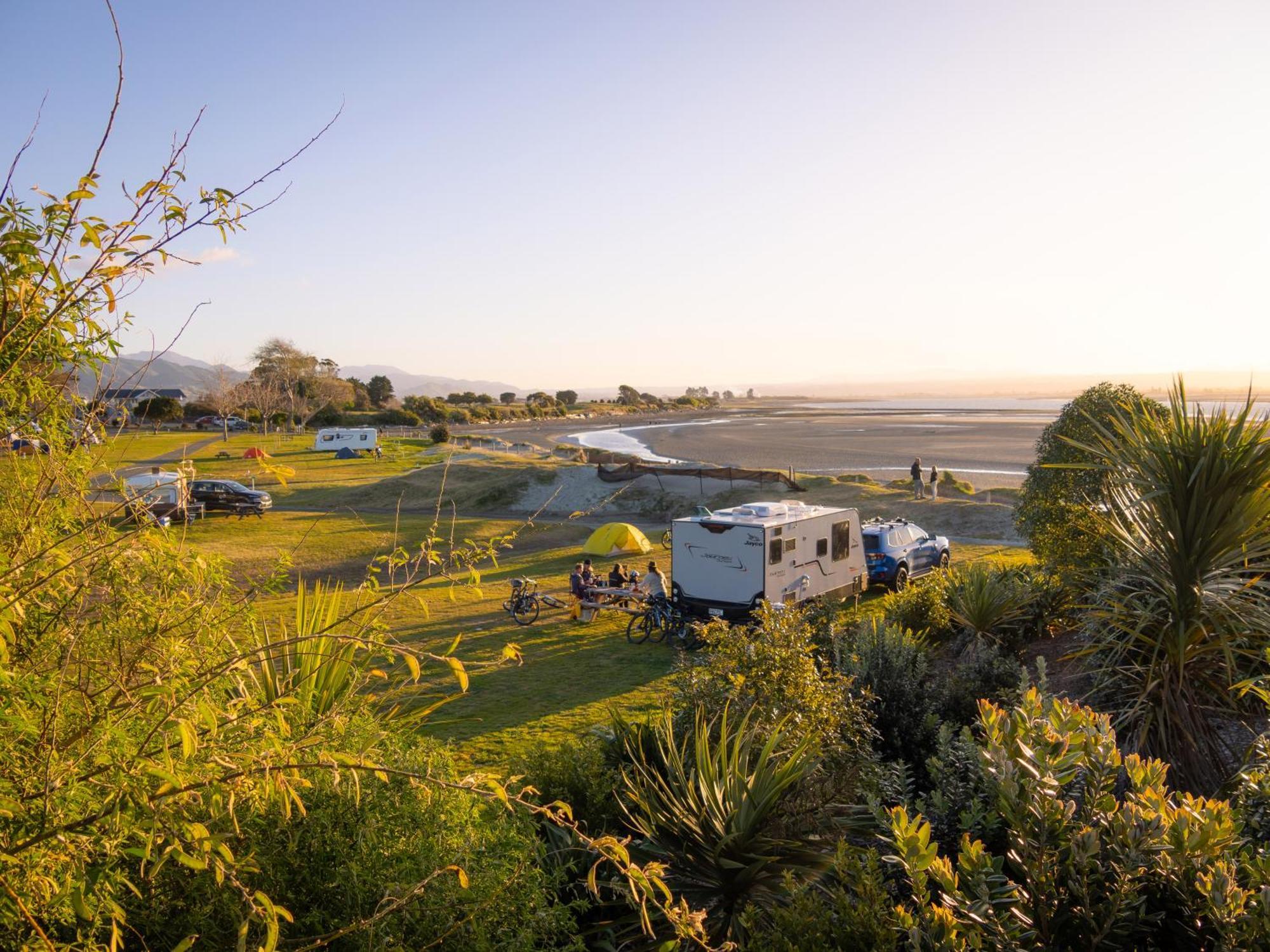Tahuna Beach Holiday Park Nelson Dış mekan fotoğraf