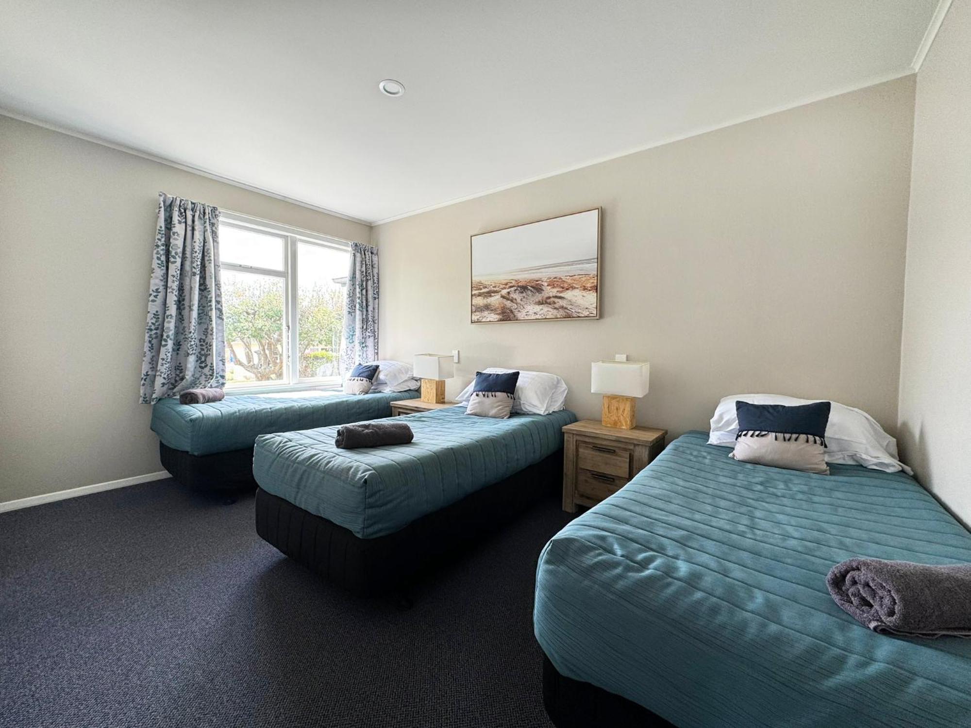 Tahuna Beach Holiday Park Nelson Oda fotoğraf