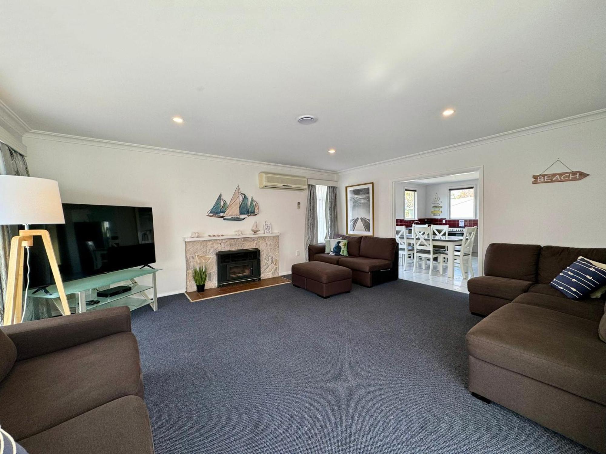 Tahuna Beach Holiday Park Nelson Oda fotoğraf