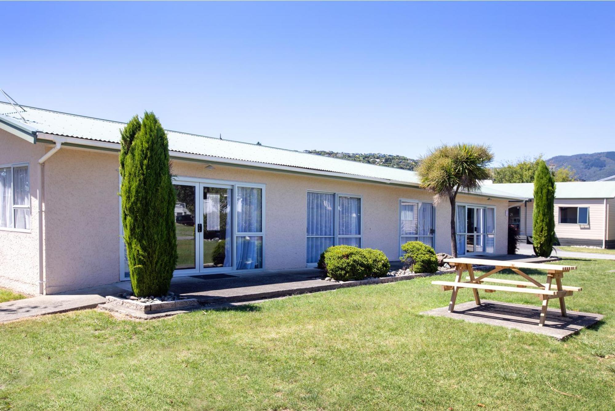 Tahuna Beach Holiday Park Nelson Oda fotoğraf