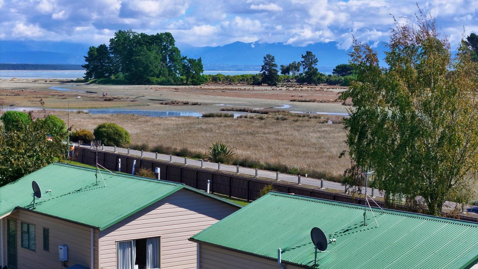 Tahuna Beach Holiday Park Nelson Oda fotoğraf
